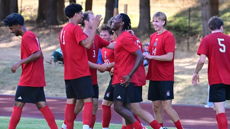 Men's Soccer opens 2026 season with 5-0 victory over Walla Walla