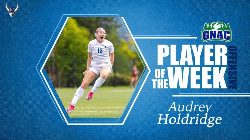 Holdridge Earns GNAC Player of the Week Award