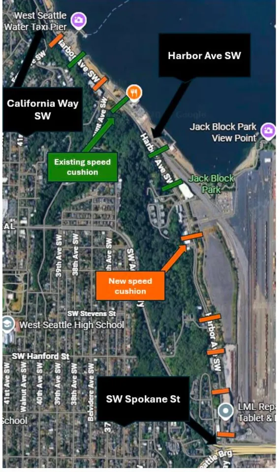 FOLLOWUP: More speed bumps soon for Harbor Avenue