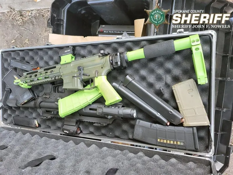 Man, Woman With 24 Combined Felonies Arrested for Drugs, Guns in Spokane