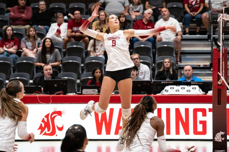 Cougars drown Sharks in straight sets