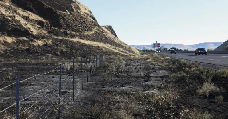 How would Yakima County handle a large-scale wildfire evacuation?