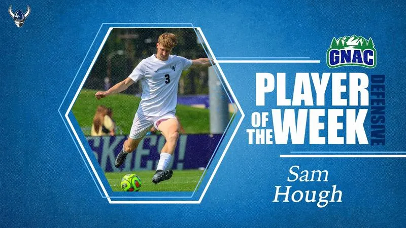 Hough Earns GNAC Defensive Player of the Week Award