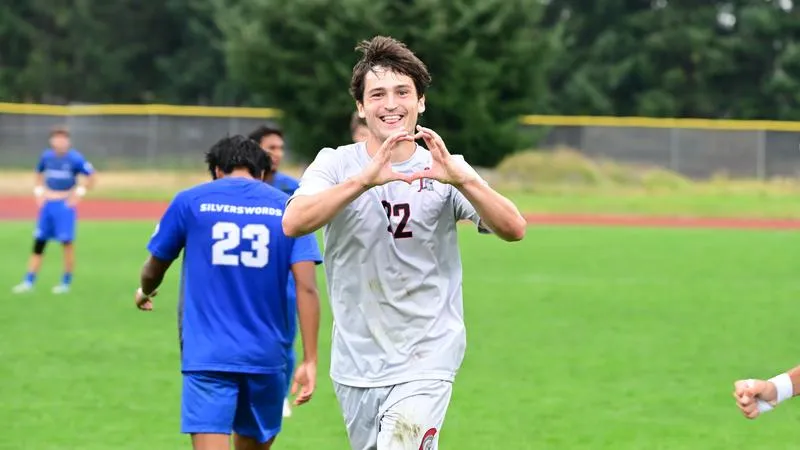 Deuel scores two as Saints Men's Soccer captures 4-2 home victory over Chaminade