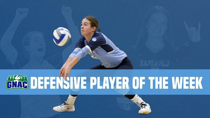 Claeys Earns GNAC Weekly Defensive Award