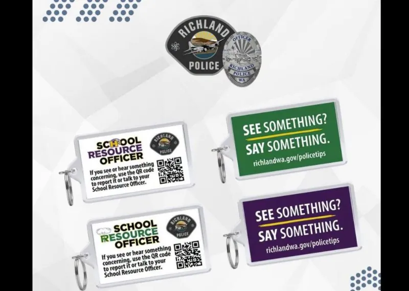 Richland Police Launch New "See Someting, Say Something" Student Help Program