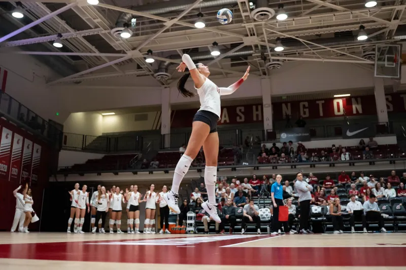 Long Beach State hands WSU first straight-sets defeat of season