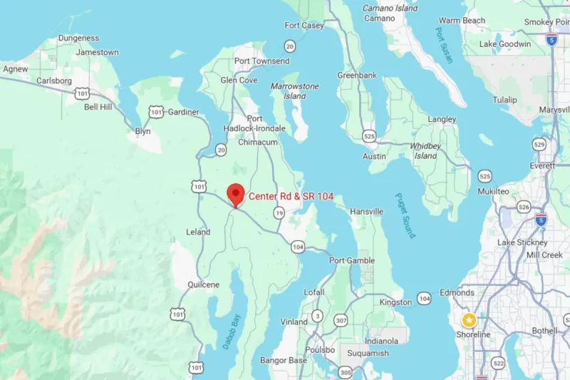 A Head-On Crash Has Currently Closed SR-104 in Jefferson County