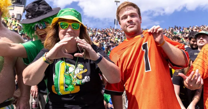 it's too bad the Ducks and Beavers can't meet on the field