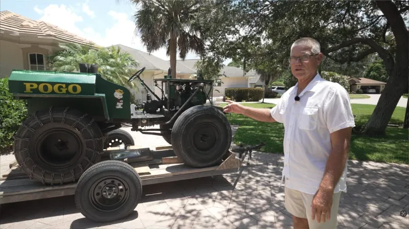 Mr. Pogo and Growlin' Gertie keep a Naples family's swamp buggy memories rolling