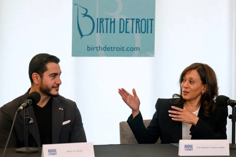 Harris joins El-Sayed as Dems focus on Michigan Senate race