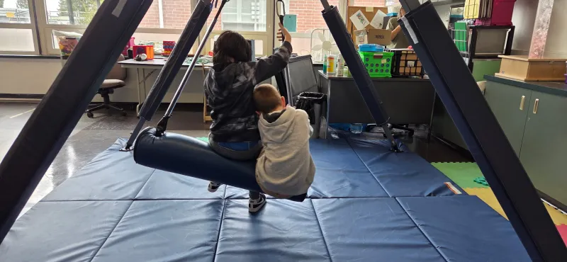 Group purchases new sensory tools for J.A. Wendt students