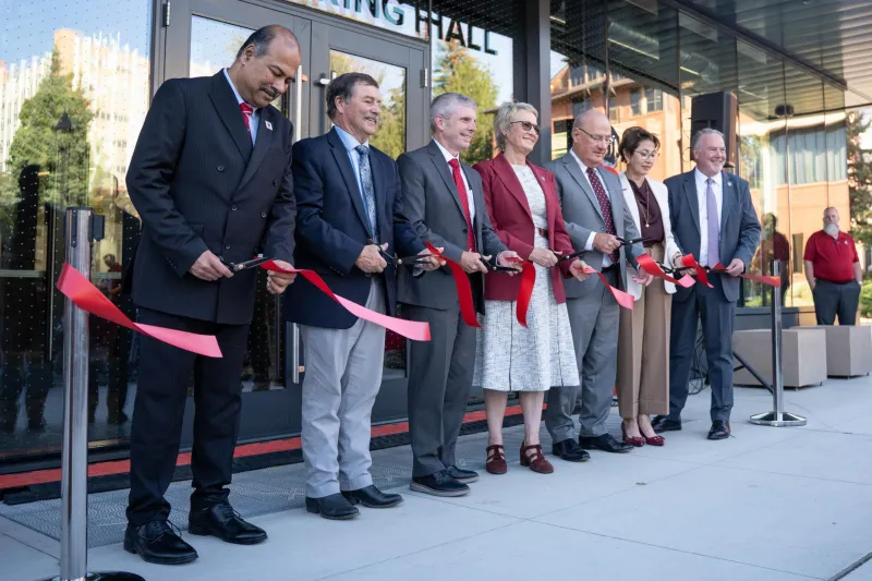 Schweitzer Engineering Hall celebrated with grand opening