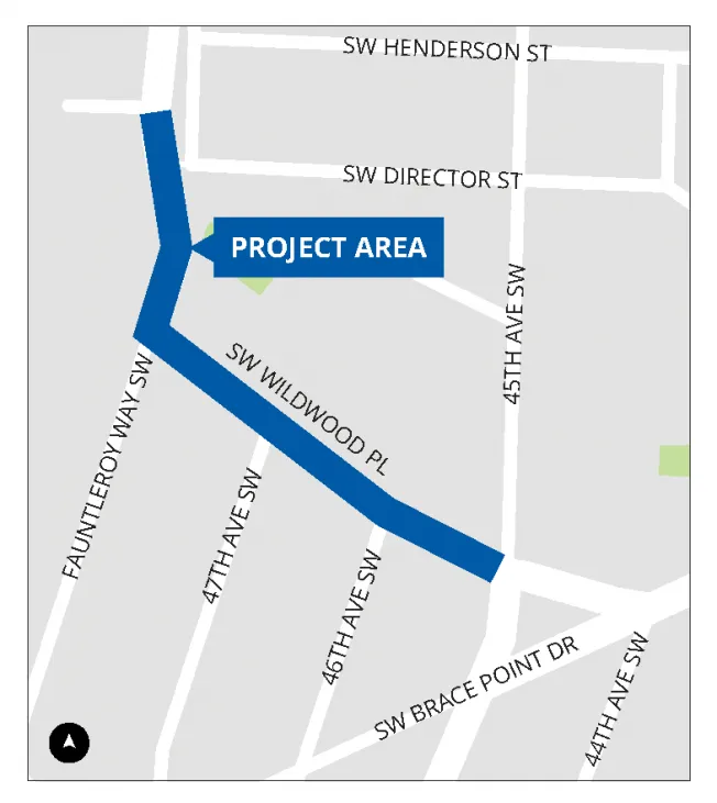 FOLLOWUP: Work planned this weekend to prepare for mayorally mandated protected bike lane on SW Wildwood Place