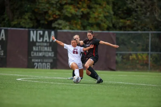 No. 23 Falcons Toppled by Offensive Outburst from Red Leafs