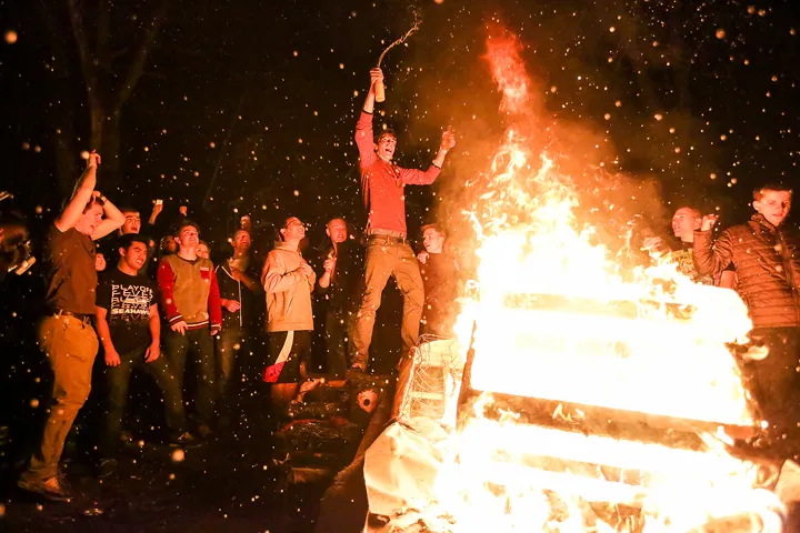Couch burnings post football games spark fire safety concerns
