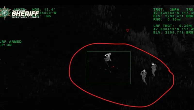 Flames, Hood Flying Up Doesn't Deter Spokane Stolen Car Driver-VIDEO