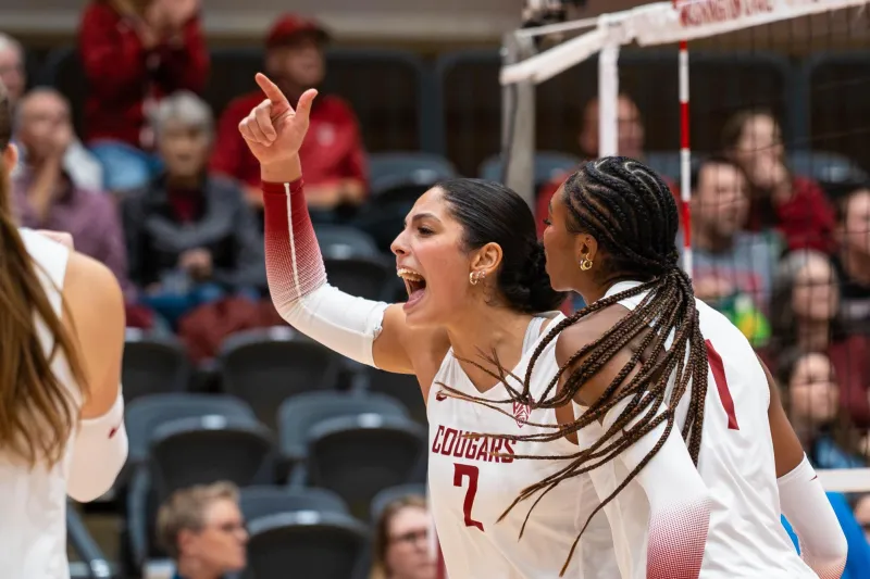 Cougars sweep Bulldogs in first conference match