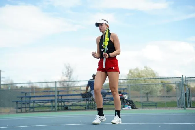 Eagles earn doubles, singles wins over Redhawks in home showcase