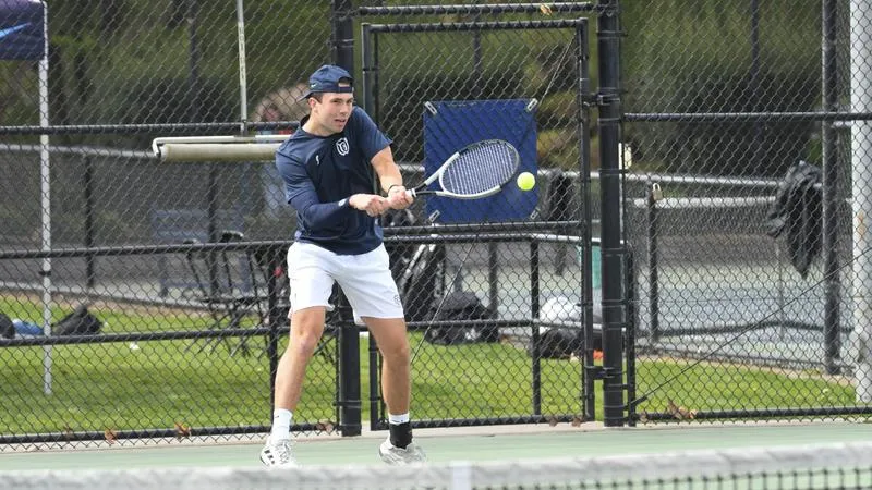 Jensen Leads Blues In Singles and Doubles At ITAs