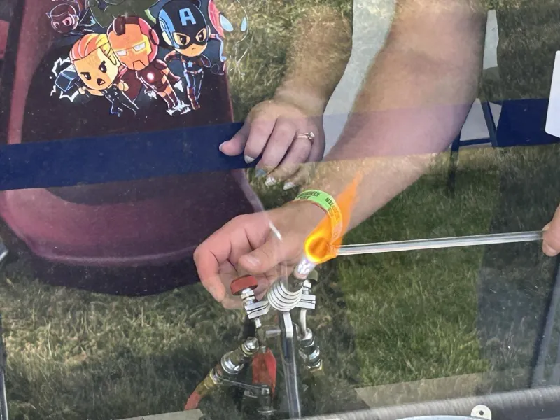 Make Beautiful Glass Art for Free at the Fair