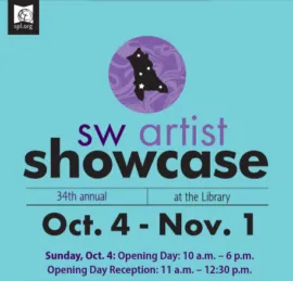 YOUR TURN! You're the star in Southwest Artist Showcase; dropoffs begin tomorrow