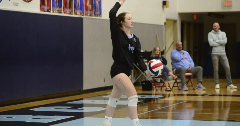 Mark Morris volleyball sweeps Hudson's Bay for third straight win