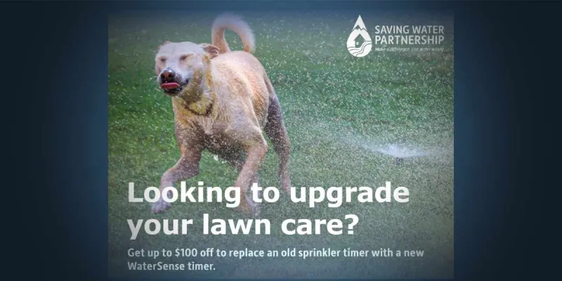 Time to upgrade your sprinkler timer? Consider replacing it with a WaterSense timer!
