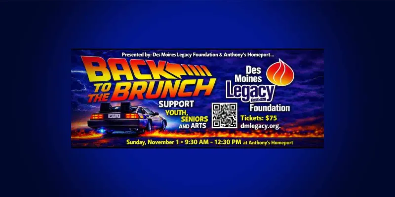 Des Moines Legacy Foundation bringing 'Back to the Brunch' fundraiser to Anthony's on Sunday, Nov. 1