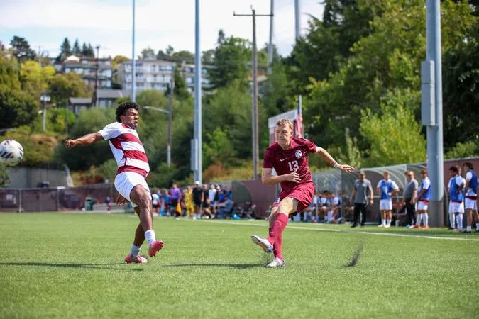 Ketcham Strikes Early as Falcons Battle SFU to 1-1 Draw