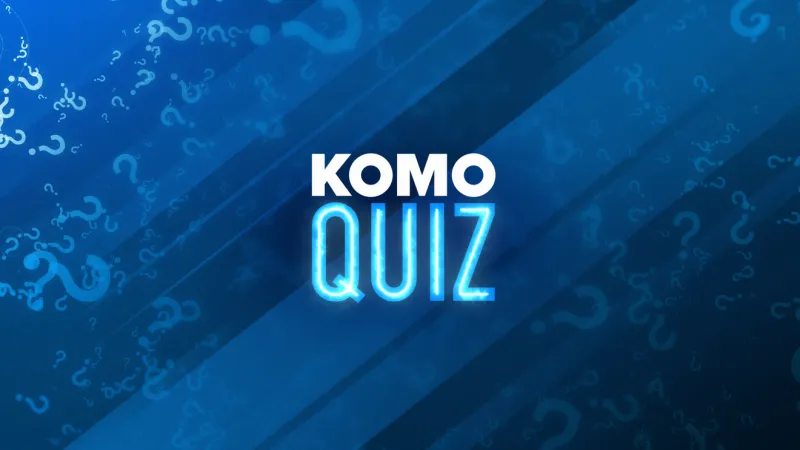 KOMO QUIZ at 4 p.m. for October 2026