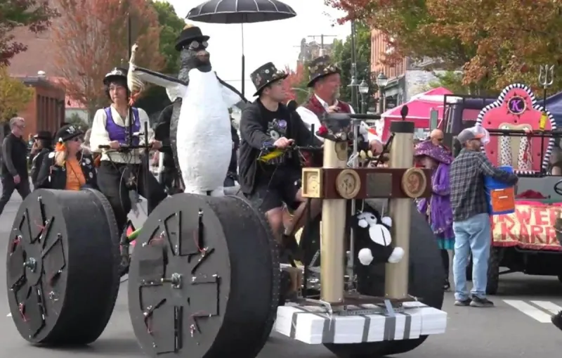 Street racing in Port Townsend, WA. It's not what you think