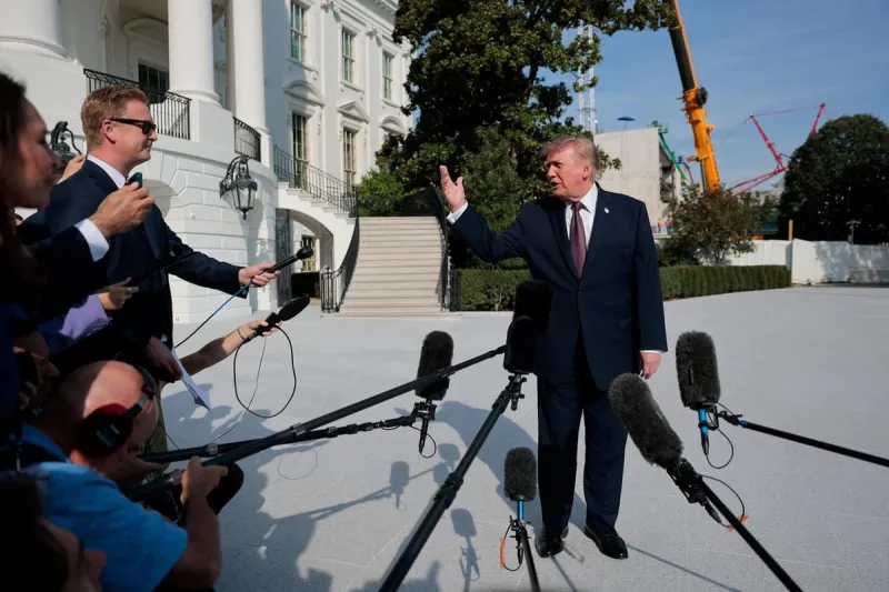 As setbacks mount, Trump turns his anger toward the media
