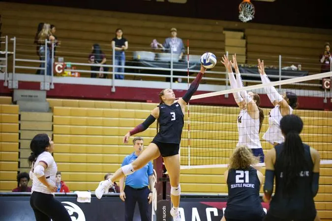 Record-Tying Second Set Highlights Falcons' Battle With No. 21 CWU