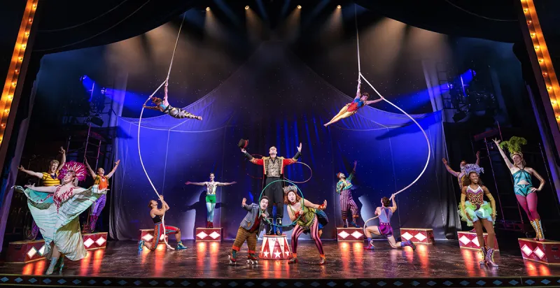 Yemie Woo has her national tour debut with "Water for Elephants"-coming to Seattle