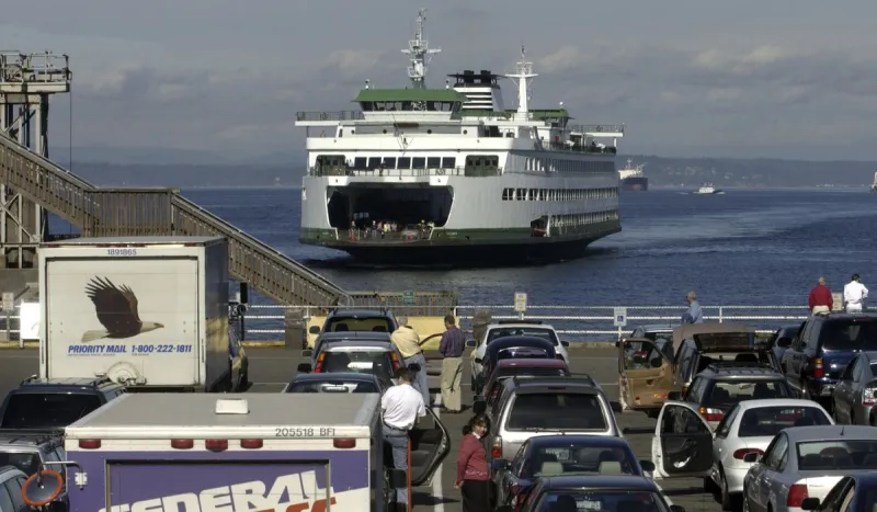 The WA. State ferry system is back to normal, Well, sort of