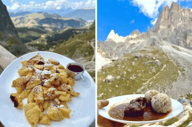 Rachel Belle eats her way across the Italian Dolomites