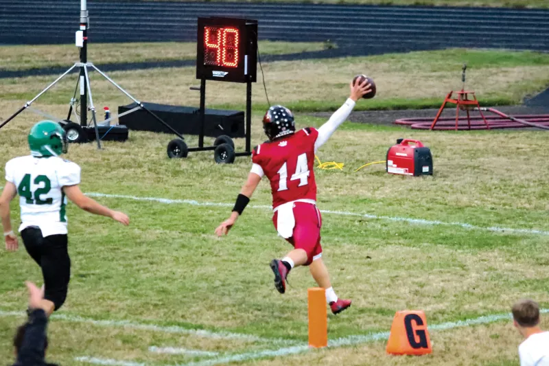 Quarterback Van Voorst injured in Tigers loss