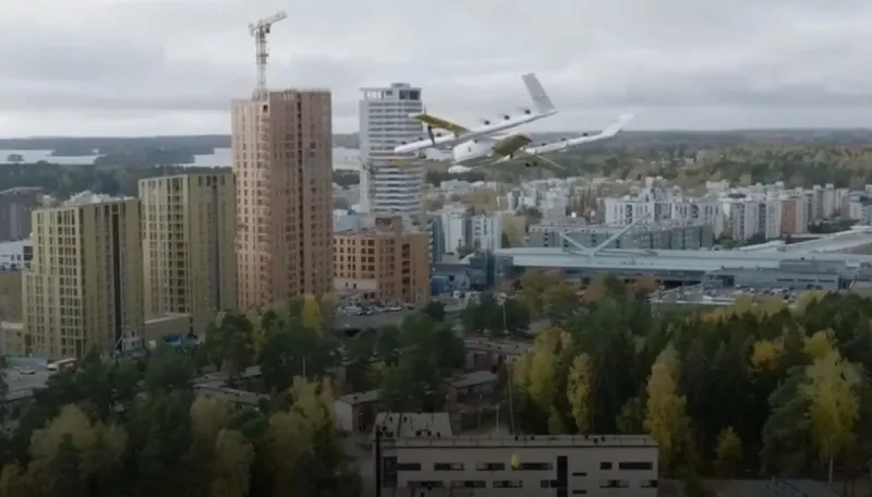 It's a bird, It's a plane, no. It's a Walmart delivery drone