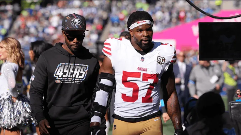 49ers' Dre Greenlaw suspended for 'unsportsmanlike' headbutting Seahawks' Ernest Jones IV