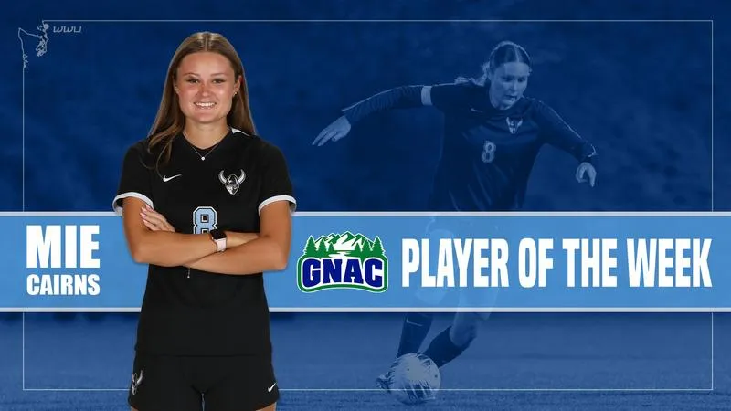 Cairns Selected GNAC Player of the Week
