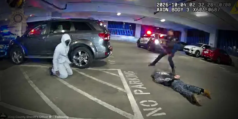 VIDEO: Four teens arrested in suspected car theft ring at SeaTac's Angle Lake station