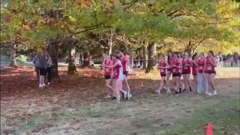 Camas girl's cross-country team protests after transgender athlete joins midseason
