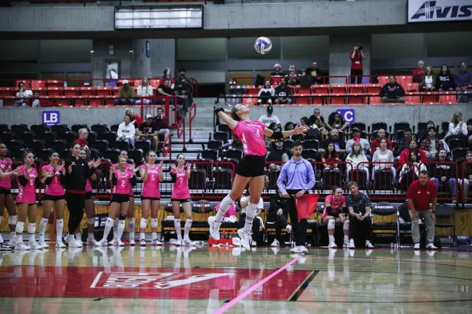 Eagles Battle Lumberjacks in Five-Set Thriller