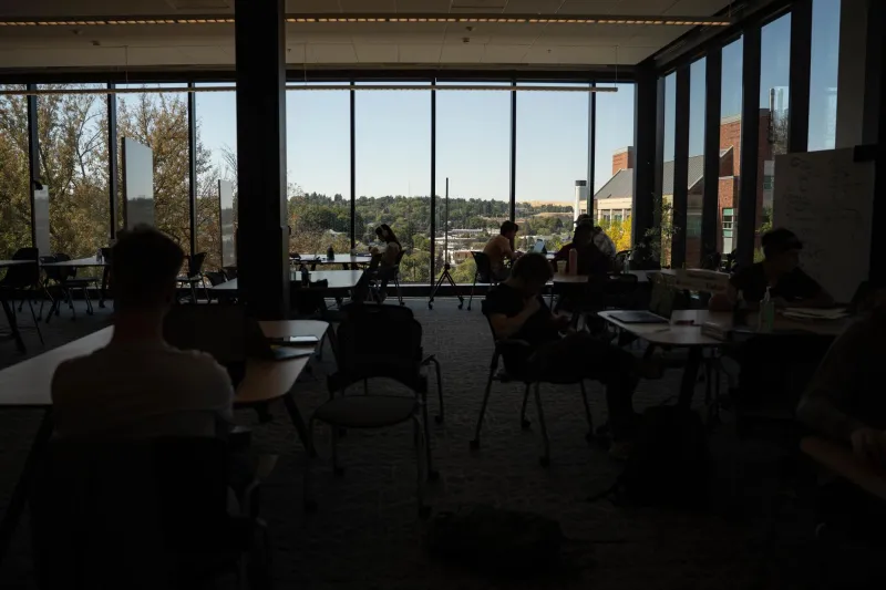 New study lounge in Terrell Library