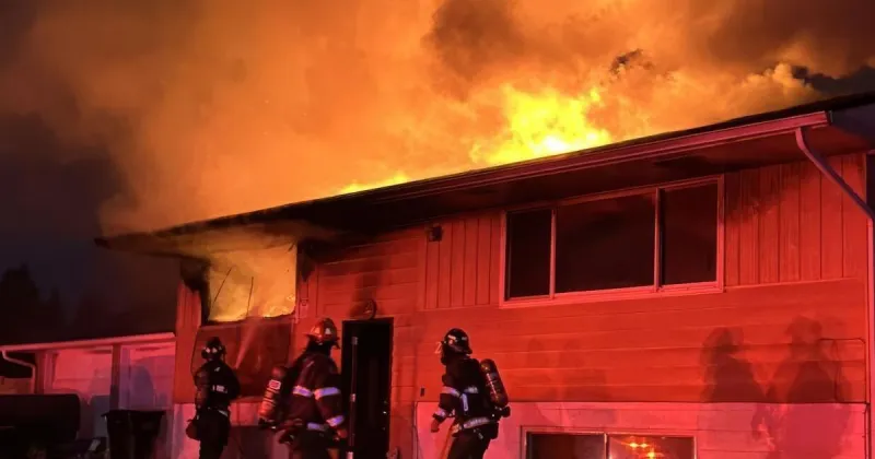 Occupants escape fire that destroyed Westover Road home
