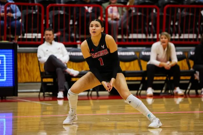 Eagles Fall to Portland State in Three Sets