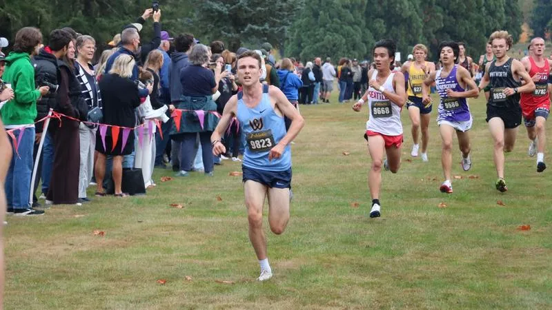 Cross Country Faces The Field At The George Oja Invitational