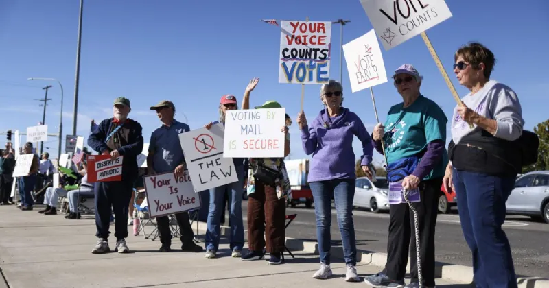 No Kings rally in Union Gap encourages people to vote with midterm election approaching