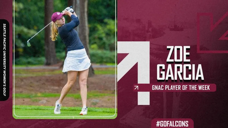 Garcia Earns Second Career GNAC Player of the Week Honor